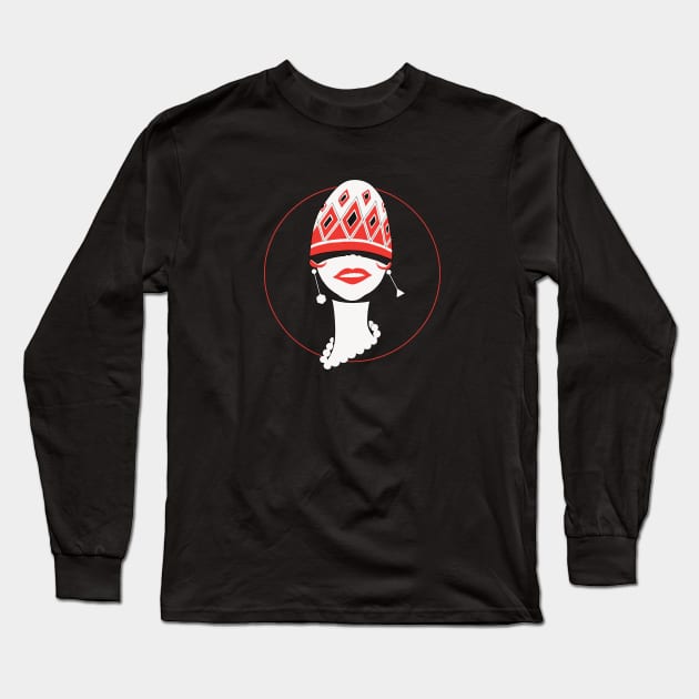 Flapper Girl 1926 Long Sleeve T-Shirt by Wilcox PhotoArt